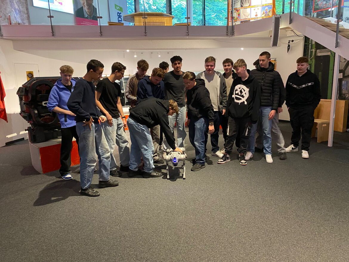 Vorführung Roboterhund