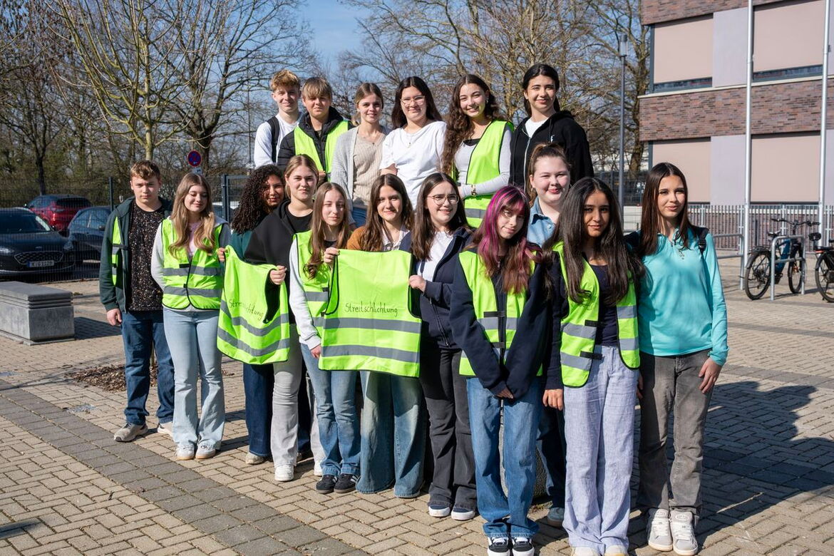 Gruppenfoto Streitschlichter Team