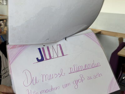 Projekttag Thema "Respekt"