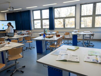 Blick in ein Klassenzimmer