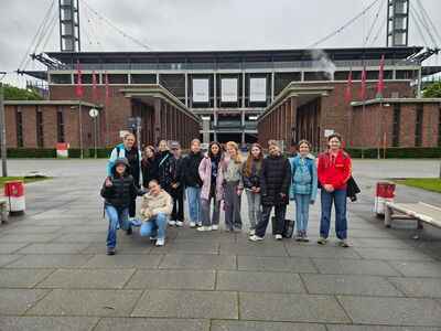 Gruppenbild der Schülerinnen