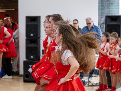 Auftritt der Tanzgruppe