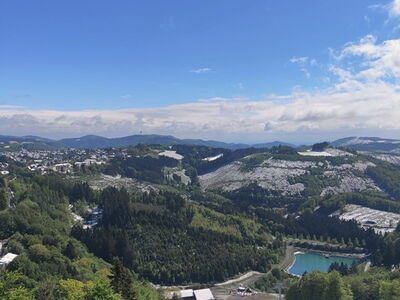 Blick über das Gebirge
