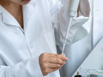 Pipettieren für Elektrophorese