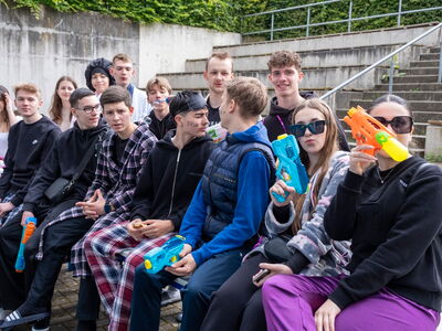 Frühstück mit den 10. Klassen