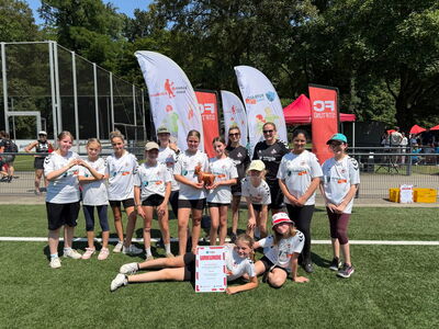 Gruppenfoto Futbalo-Girls
